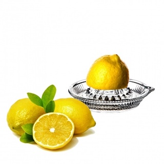 Pasabahce Zitronenpresse aus Glas mit Ausgießer - manuelle Zitronen Presse - Zitruspresse Orangenpresse