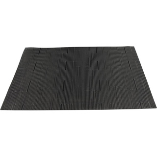 neuetischkultur, Tischset, Tischset Polyester schwarz (4 x)