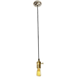 JANDEI – Retro-Industrie-Hängelampen / E27-Bronze-Pendelleuchtensockel – private und gewerbliche Nutzung (ohne Glühbirne)
