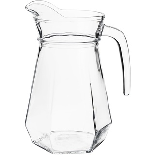 Galicja Wasserkrug Ozzy – Wasserkanne – Wasserkrug Glas – Kanne Glas – Water Jug Glass – Wasserbehälter Glas – Pitcher Glas – Glaskanne – Teekanne Glas 1,2 L