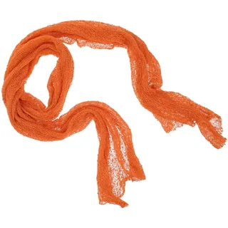 DOITOOL Neugeborenen Fotografie Wickeltuch Baumwolle Elastischer Wrap Orange Für Kreative Fotoshootings Vielseitig Einsetzbar Als Decke Und Für Neugeborene
