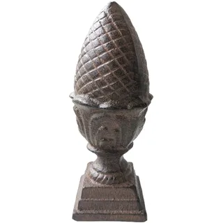 Dehner Dekofigur Pinienzapfen 22 cm Braun