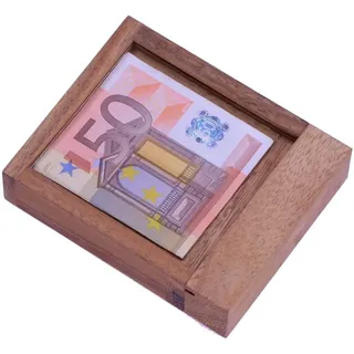 Logoplay Money - Der Geldschein-Tresor - für Geldgeschenke in schöner Verpackung - Trickkiste aus Holz
