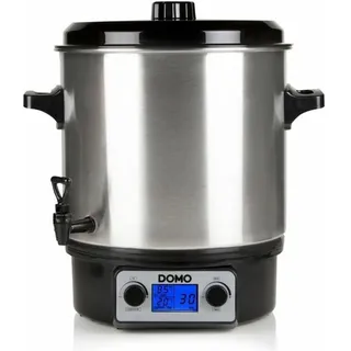 DOMO Einkochautomat 27 l Schwarz