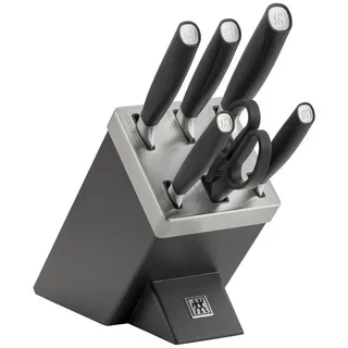 Zwilling All Star Messerblock 7-tlg. Silber