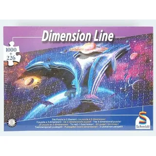 Schmidt Spiele - Dimensionline, Welt der Delphine, 1000 Teile Puzzle (Neu differenzbesteuert)