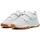 Hallenschuhe mit Klettverschluss Kinder 05 electric peppermint/white/gum 28