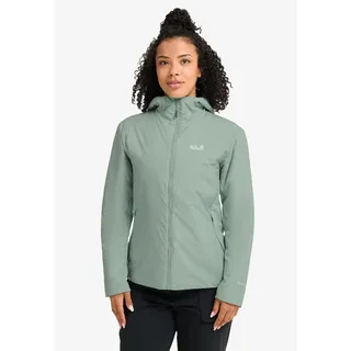 Jack Wolfskin Trail Light Hybrid Jacke - Green Zinnia - XS