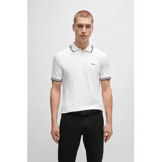 Boss Paul 10255848 Kurzarm-poloshirt White M