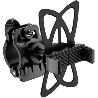 BESPORTBLE Fahrrad Handyhalterung Verstellbar Aus Kunststoff Schwarz Für Lenker Kompatibel Mit Meisten Fahrrädern Als Navigationszubehör Für Fahrräder Und Motorräder