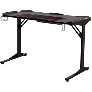 Möbel Boss Gaming Tisch - schwarz - Maße cm B: 119 H: 76 T: 60.0