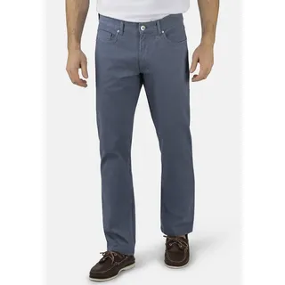 Stooker Men 5-Pocket-Jeans Frisco Print Straight Fit Jeans Straight Fit Casual Clean Wash Twill Coloured Comfort Flex! für Herren blau 42