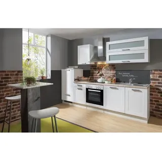 Menke Küchenzeile White Premium 270 cm weiß