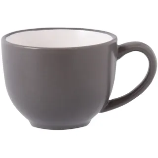 METRO Professional Espressotasse Akami, Steinzeug, 90 ml, grau / weiß