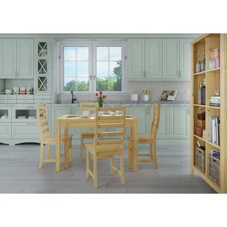 Erst-Holz Tisch 80x120 Esstisch Küchentisch Massivholz 90.70-51B