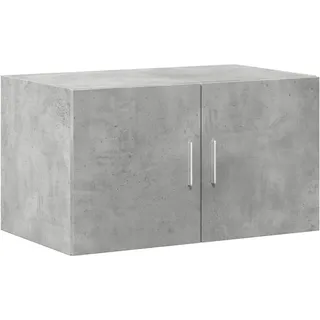 vidaXL Wandschrank Betongrau 70x42,5x40 cm Holzwerkstoff
