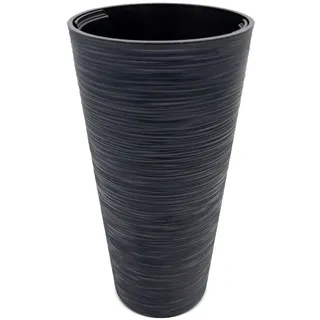 Spetebo Blumentopf 58 x 30 cm Anthrazit