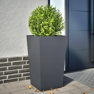 vidaXL Pflanzkübel 45 x 45 x 75 cm Anthrazit