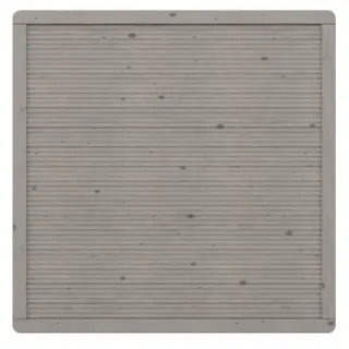 Traumgarten Sichtschutzzaun 179 x 179 cm Grau Fichte