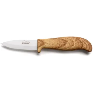 STONELINE Back to Nature Schälmesser 18 cm Holzoptik