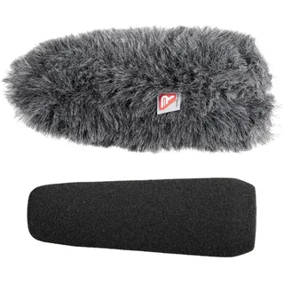 Rycote 12 cm SGM Foam & Windjammer 19/22 Standard Windschutz für Mikrofone