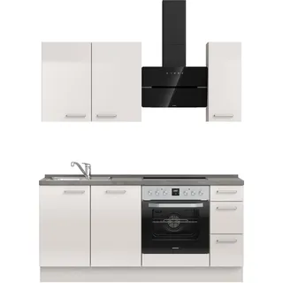 Nobilia Küchenzeile Flash II 180 cm grau
