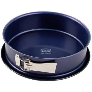Dr. Oetker Küchenhelfer Springform Back-Liebe Emaille, Ø 26 cm blau