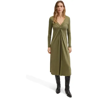 Mango Damen Palson Kleid, Khaki, 34 - 36