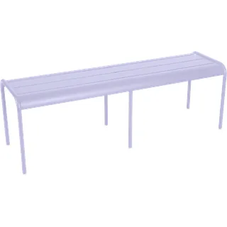 Fermob LUXEMBOURG 3/4-Sitzer Bank Aluminium - Marshmallow