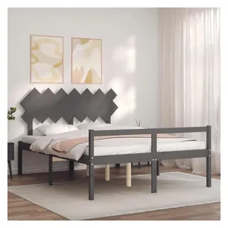 vidaXL Seniorenbett 160 x 200 cm Weiß
