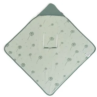 zamboo Einschlagdecke - leichte Kuscheldecke für Babyschalen - Mint Grün