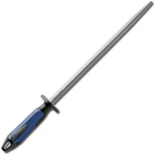 Friedr. Dick F. DICK Wetzstahl, FINECUT 2K (Fleischerstahl 30 cm I Feinzug I Messerschärfer rund I magnetisiert, verchromt I Made in Germany) 73571300-66