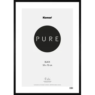 KOMAR Pure Holz schwarz 50x70 cm 1 St.