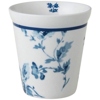 Laura Ashley - Becher ohne Henkel/Kaffeebecher/China Rose - Porzellan - blau/weiß - 270 ml