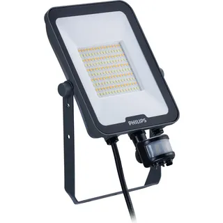 Philips Außenstrahler LED schwarz 50W mit Bewegungsmelder 6000 lm IP65