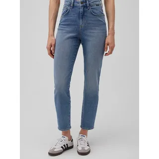 Mavi Boyfriend-Jeans Jeans Hoher Bund 5-Pocket Robust STAR mid shaded 90s blau 27