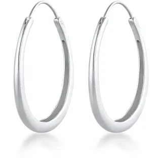 Elli Creolen Oval Geo Basic Trend Big 925 Silber 89139589