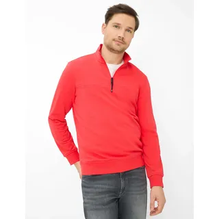 Brax Herren Sweatshirt Style SION hibiscus, Rot, Gr. XXL