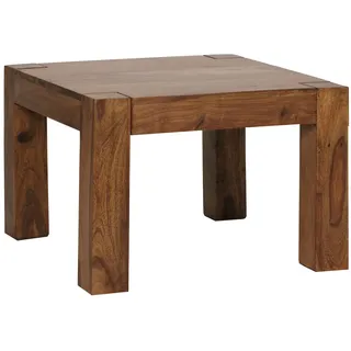 KADIMA DESIGN Couchtisch Braun Sheesham 60 x 40 x 60 cm