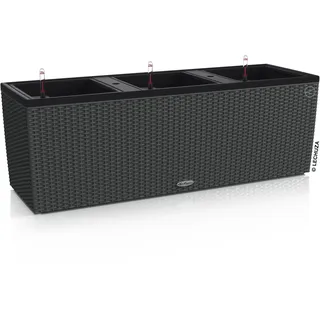 LECHUZA Trio Cottage 40 Komplettset 130 x 42 x 44 cm granit