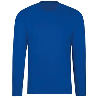 TRIGEMA Langarmshirt Blau L