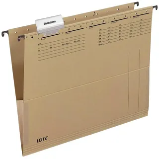 Leitz Hängetaschen ALPHA® 1916 naturbraun, 10 St.