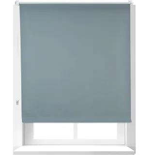 Relaxdays Verdunkelungsrollo 110 x 165 cm grau