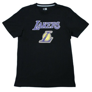New Era T-Shirt New Era Herren T-Shirt Los Angeles Lakers Logo (1-tlg) schwarz S