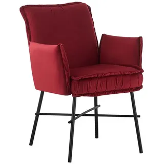B&D home Esszimmerstuhl JÜRGEN, in Merlot, - (B)63 x (H)84 x (T)63 cm | Gr.: onesize