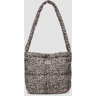 s.Oliver Hobo-Bag Shopper Synthetik Brown/Mehrfarbig