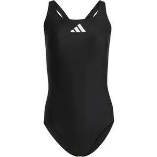adidas 3 Bar Logo Badeanzug Black / White 42    