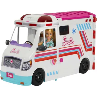 Barbie Puppenfahrzeug 2-in-1 Krankenwagen mehrfarbig