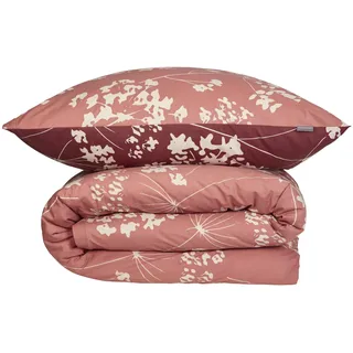 SCHIESSER Alyssa Floral Altrosa 155 x 220 cm + 80 x 80 cm