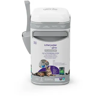 Litter Genie LitterLocker by Litter Genie Platinum Eimer weiß